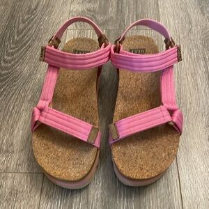 Reef Flatform Sandals- Pink Rem Hi